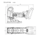 Акумуляторний лобзик Metabo STA 18 LTX 100 (18 В, без АКБ) (601002890)