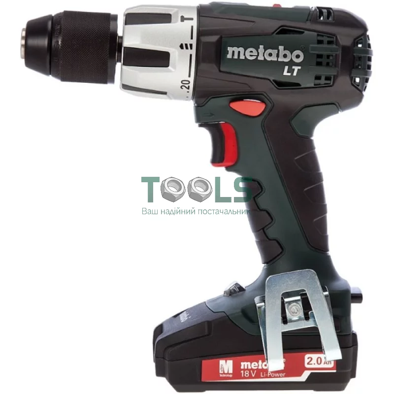 Аккумуляторный ударный шуруповерт Metabo SB 18 LT Compact (18 В, 2х2 А*ч) (602103510)