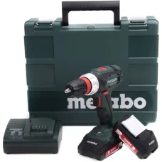 Аккумуляторная дрель-шуруповерт Metabo BS 18 L QUICK (2х18 В, 2 А*ч, 50 Н*м) (602320500)