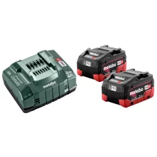 Набор аккумуляторов + зарядка Metabo 685122000 (18 В, 2х5.5 А*ч, ASC 145)