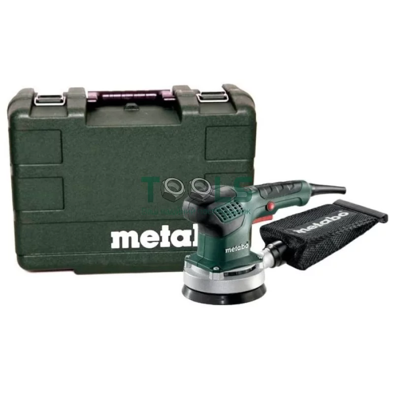 Ексцентрикова шліфувальна машина Metabo SXE 3125 + кейс (0.31 кВт, 125 мм) (600443500)