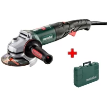 Кутова шліфувальна машина Metabo WEV 1500-125 QUICK RT + кейс (1.5 кВт, 125 мм) (601243500)