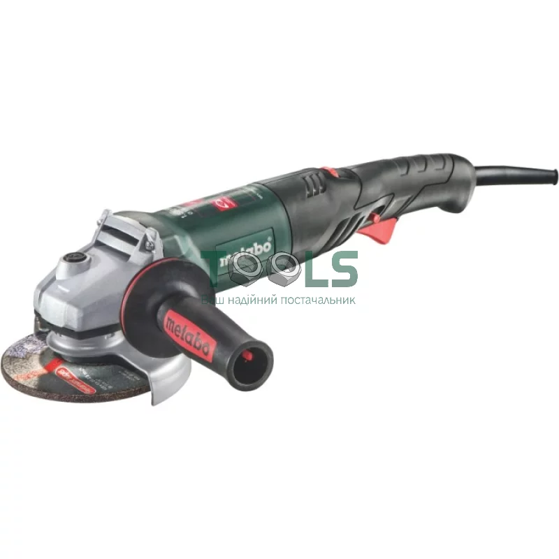 Угловая шлифмашина Metabo WEV 1500-125 QUICK RT + кейс (1.5 кВт, 125 мм) (601243500)