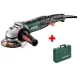 Угловая шлифмашина Metabo WEV 1500-125 QUICK RT + кейс (1.5 кВт, 125 мм) (601243500)