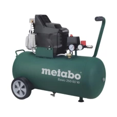 Безмаслянный компрессор Metabo Basic (1.5 кВт, 220 л/хв, 50 л) (601535000)