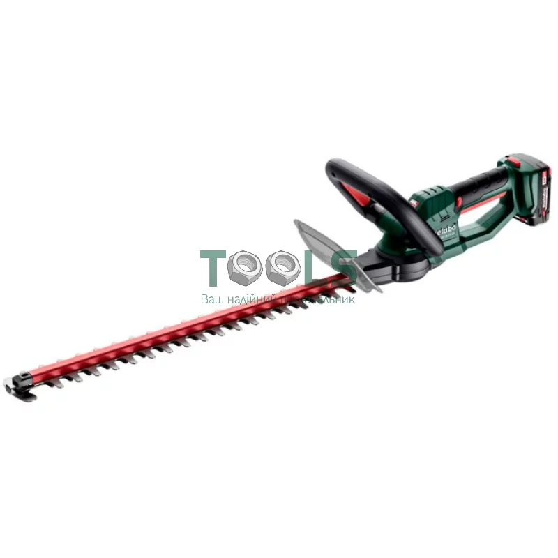 Кусторез аккумуляторный Metabo HS 18 LTX 55 (2х18 В, 2 А*ч, 550 мм) (601718500)