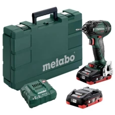 Акумуляторний ударний гайковерт Metabo SSD 18 LTX 200 BL (18 В, 2х4 А*год) (602396800)