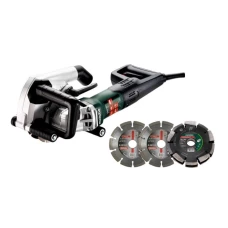 Штроборез Metabo MFE 40 + 2 алмазных диска + фрезеровальный диск (1.9 кВт, 125 мм) (604040900)