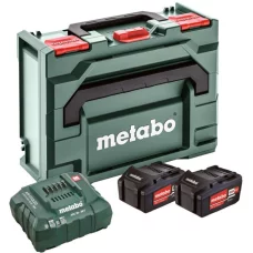 Комплект аккумуляторов Metabo (Li-Power, 18 В, 2х4 А*ч) + зарядное устройство ASC 55 (685064000)