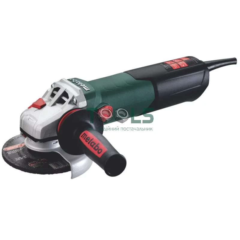 Угловая шлифмашина Metabo WEVA 15-125 Quick (1550 Вт, 125 мм) (600496000)