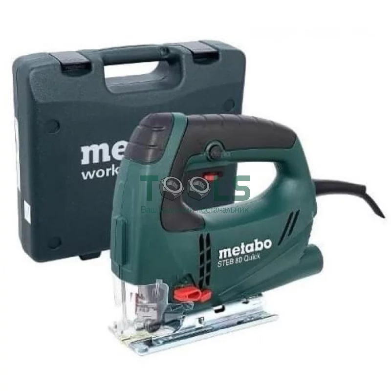 Електролобзик Metabo STEB 80 QUICK (0.59 кВт, 3300 об/хв) (601041500)