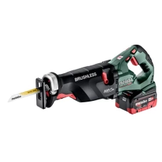 Аккумуляторная сабельная пила Metabo SSEP 18 LTX BL MVT (18 В, 2х8 А*ч, 32 мм) (602258810)