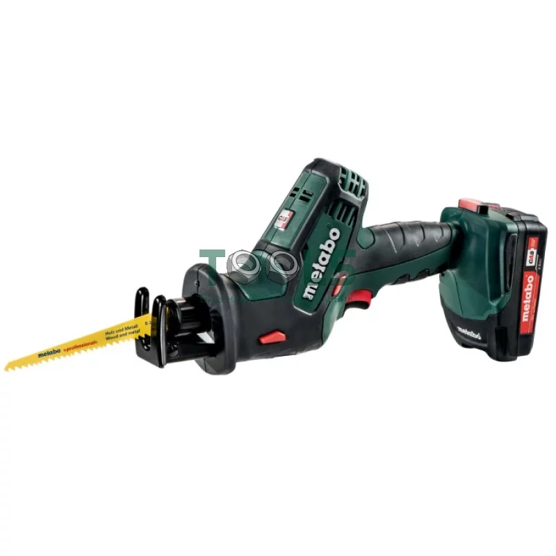 Аккумуляторная сабельная пила Metabo SSE 18 LTX Compact (18 В, 2х2 А*ч) (602266500)