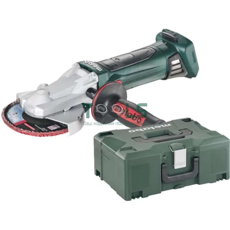 Аккумуляторная болгарка Metabo WF 18 LTX 125 Quick + MetaLoc (125 мм, 18 В, без АКБ) (601306840)