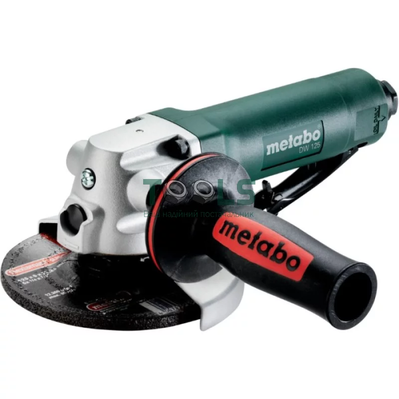 Пневматическая угловая шлифмашина Metabo DW 125 (125 мм, 10000 об/мин) (601556000)