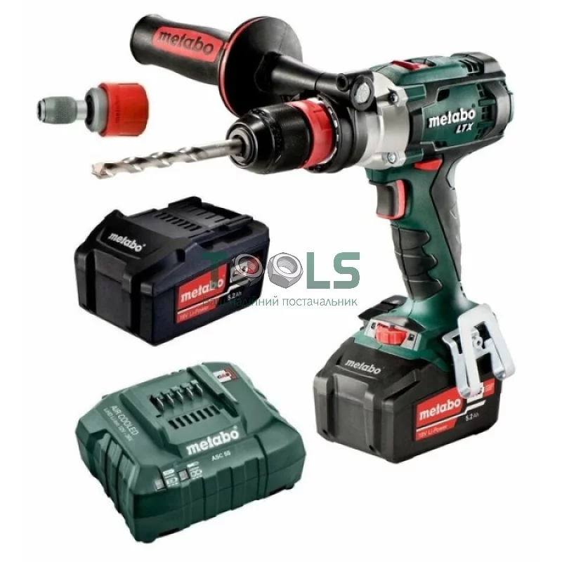 Аккумуляторный ударный шуруповерт Metabo SB 18 LTX Quick (2х18 В, 5 А*ч) (602200650)