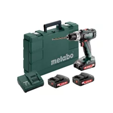 Аккумуляторный шуруповерт Metabo BS 18 L Set (18 В, 3х2 А*ч, 50 Н*м) (602321540)