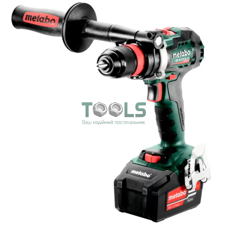 Аккумуляторная дрель-шуруповерт Metabo BS 18 LTX BL Q I (18 В, 2х5.5 А*ч, 130 Н*м) (602359660)