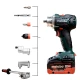 Аккумуляторная дрель-шуруповерт Metabo BS 18 LTX BL Q I (18 В, 2х5.5 А*ч, 130 Н*м) (602359770)