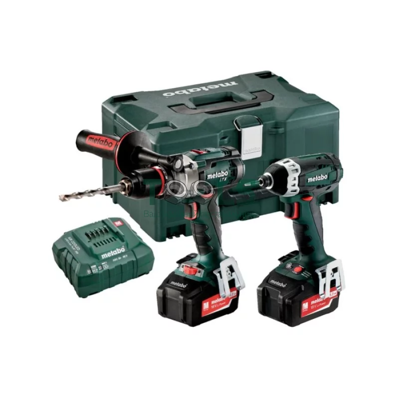 Набор аккумуляторных инструментов Metabo Combo Set 2.1.5 (18 В, 5.2 А*ч) (685058000)