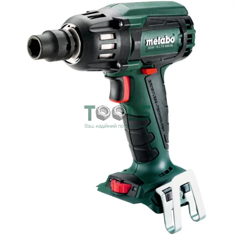 Аккумуляторный ударный гайковерт Metabo SSW 18 LTX 400 BL (18 В, без АКБ) (602205890)