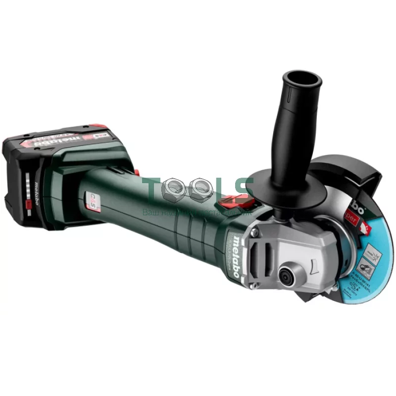 Акумуляторна болгарка Metabo W 18 L 9-125 Quick (18 В, 2х5.2 А*год, 125 мм) (602249650)