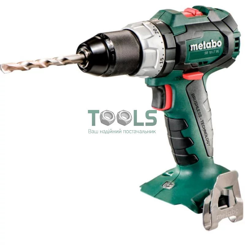 Аккумуляторная ударная дрель-шуруповерт Metabo SB 18 LT BL (18 В, без АКБ, 75 Н*м) (602316890)