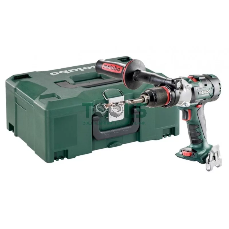 Аккумуляторный ударный шуруповерт Metabo SB 18 LTX-3 BL I + MetaLoc (18 В, 120 Н*м) (602356840)