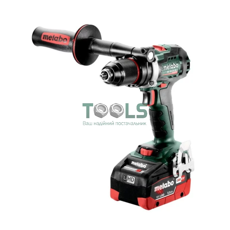 Аккумуляторная дрель-шуруповерт Metabo BS 18 LTX BL I (18 В, 2х5.5 А*ч, 130 Н*м) (602358660)