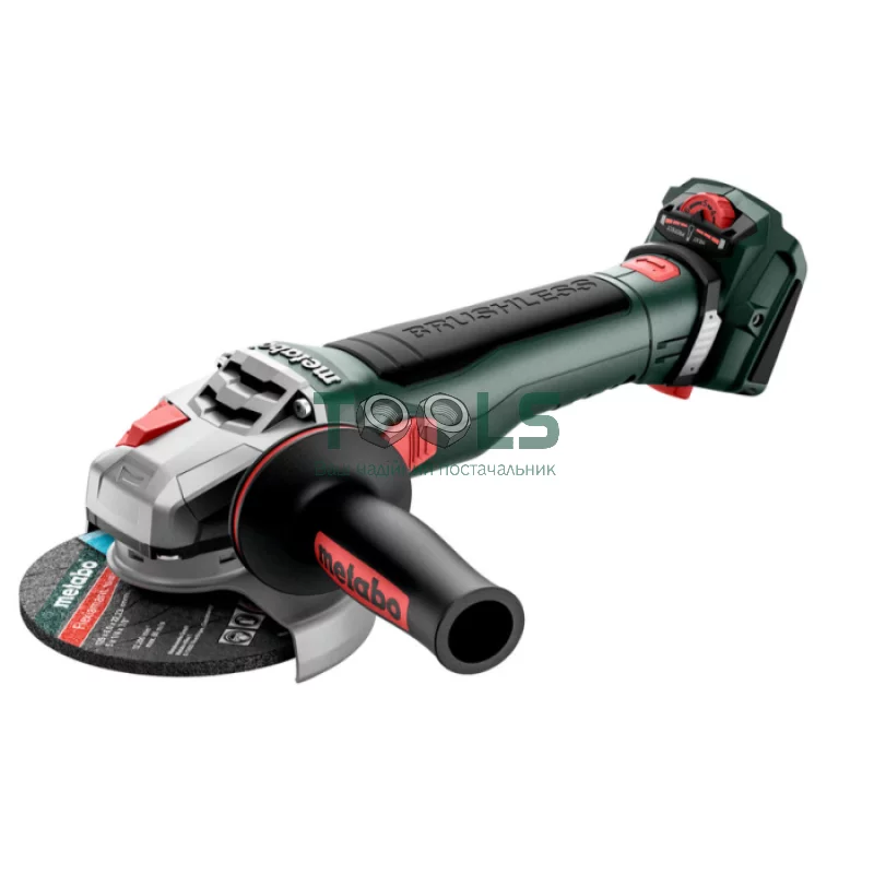 Аккумуляторная угловая шлифмашина Metabo WPB 18 LT BL 11-125 Quick (18 В, без АКБ, 125 мм) (613057850)