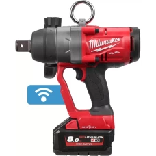 Аккумуляторный гайковерт Milwaukee M18 ONEFHIWF1-802X (18 В, 2х8 А*ч, 2400 Н*м) (4933459733)