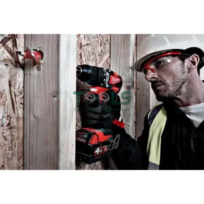 Аккумуляторная ударная дрель-шуруповерт Milwaukee M18 CBLPD + УШМ Milwaukee M18 FSAG125X (18 В, 2х5 А*ч) (4933492522)