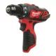 Аккумуляторная дрель-шуруповерт Milwaukee M12 BDD-0 + Аккумуляторный реноватор Milwaukee C12 MT-0 (12 В, 2х4 А*ч) (4933441250)