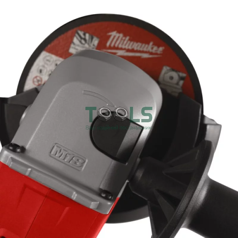 Аккумуляторная болгарка Milwaukee M18 BLSAG125X-402X (18 В, 2х4 А*ч, 125 мм) (4933492644)