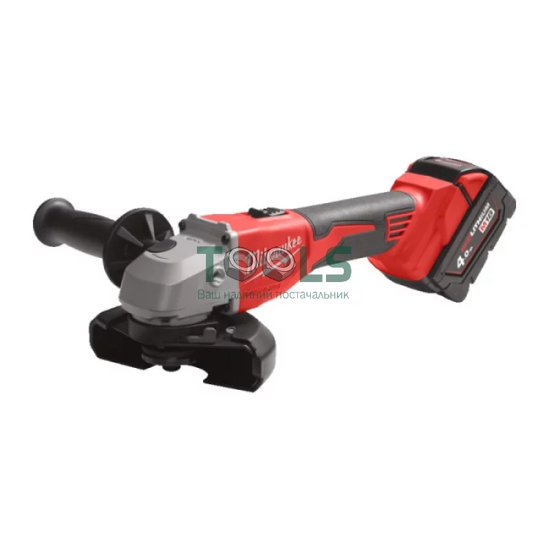 Аккумуляторная болгарка Milwaukee M18 BLSAG125X-402X (18 В, 2х4 А*ч, 125 мм) (4933492644)