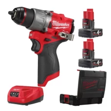 Аккумуляторная ударная дрель-шуруповерт Milwaukee M12 FPD2-402X (12 В, 2х4 А*ч, 45 Н*м) (4933479869)