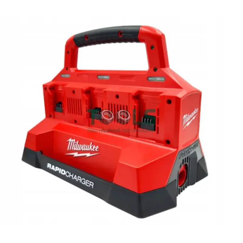 Зарядная станция Milwaukee M18 PC6 EU (6 х 18 В) (4932480162)