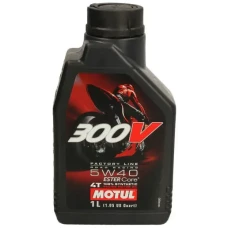 Моторна олива Motul 300V 4T Factory Line Road Racing, 5W40, 1 л (104112)