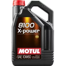 Моторное масло MOTUL 8100 X-power, 10W60 4 л (106143)