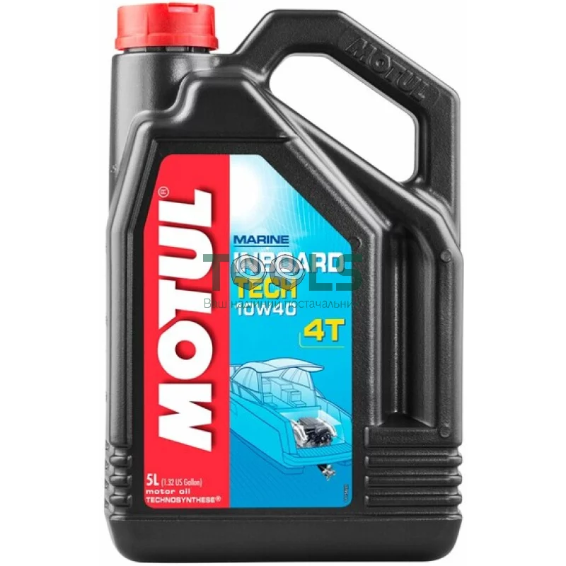 Моторное масло Motul Inboard Tech 4T 10W40, 5 л (106419)