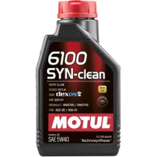 Моторне масло Motul 6100 Syn-clean, 5W40 1 л (107941)