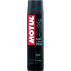 Сухий очисник MOTUL E9 Wash & Wax spray 400 мл (103174)