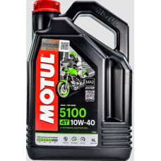 Моторное масло Motul 5100 4T, 10W40 4 л (104068)