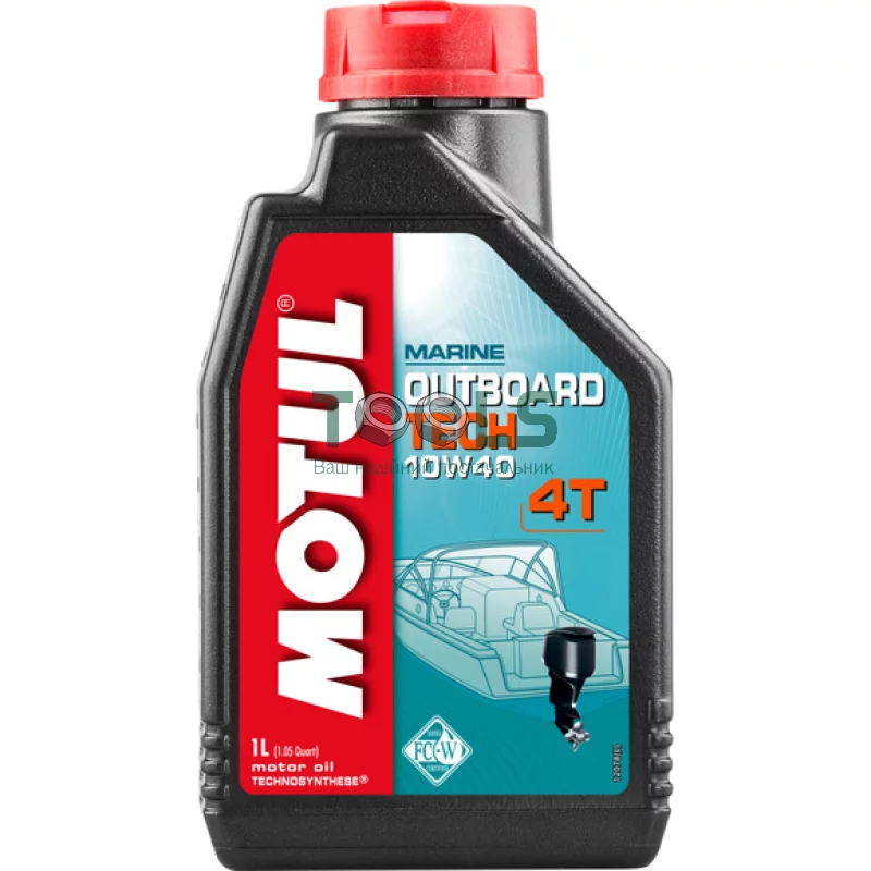 Моторное масло Motul Outboard Tech 4T 10W40, 1 л (106397)