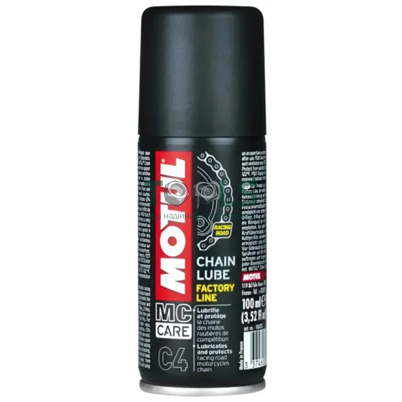 Смазка для ланцюгів Motul C4 Chain Lube Factory Line, 100 мл (106423)