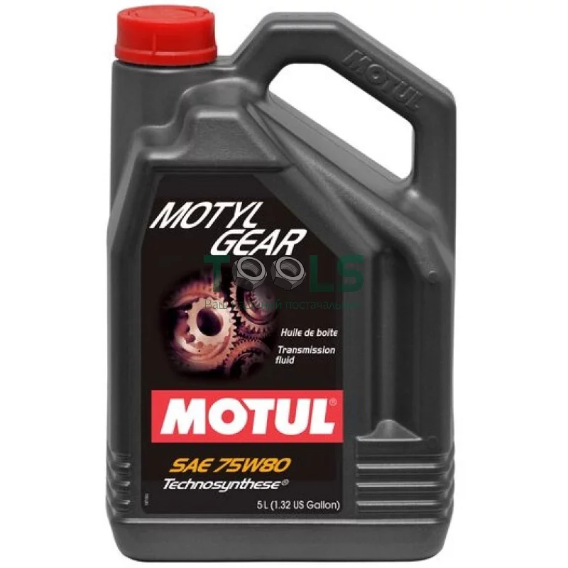 Масло трансмісійне MOTUL Motylgear 75W80 5 л (106466)