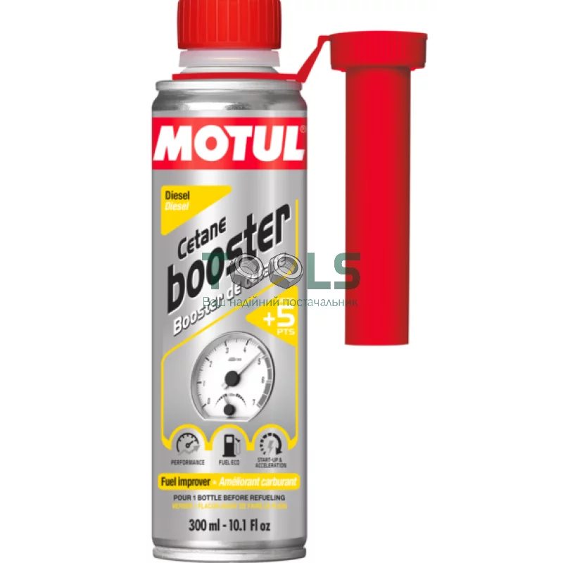 Збільшувач цетанового числа дизеля Motul Cetane Booster Diesel, 300 мл (107816)