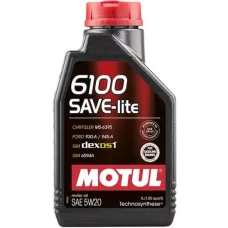 Моторне масло Motul 6100 Save-lite, 5W20, 1 л (108009)