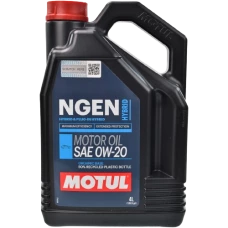 Моторное масло Motul NGEN Hybrid SAE 0W-20, 4 л (111902)