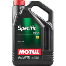 Моторное масло MOTUL Specific CNG/LPG, 5W40 5 л (101719)